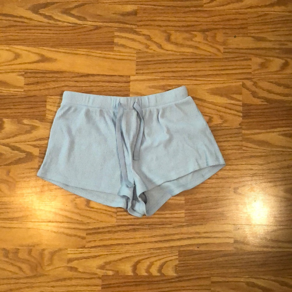 Blue shorts